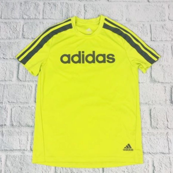 neon adidas shirt